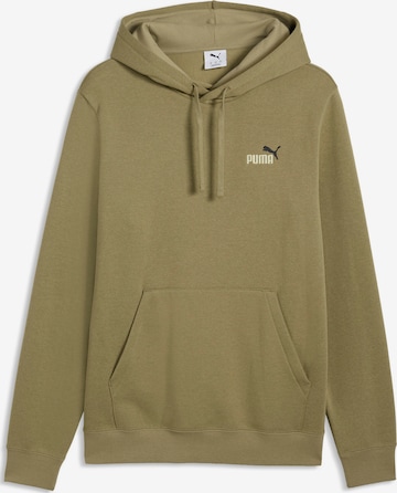 PUMA Athletic Sweatshirt in Green: front