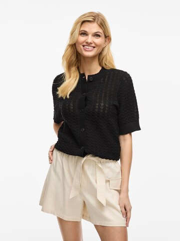VILA Cardigan 'VIVua' i sort: forside