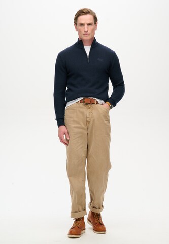 Superdry & Co Sweater 'Essential' in Blue