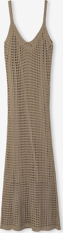 Ipekyol Gebreide jurk in Beige: voorkant