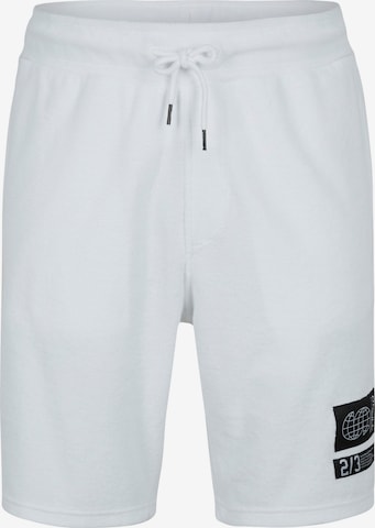 Loosefit Pantaloni de la O'NEILL pe alb: față