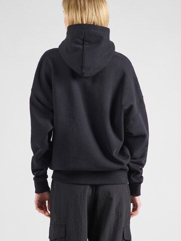 Superdry Sweatshirt 'VENUE METALLIC' in Black