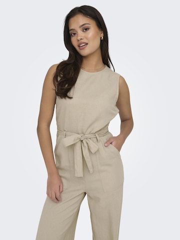 Tuta jumpsuit 'CARO' di ONLY in grigio