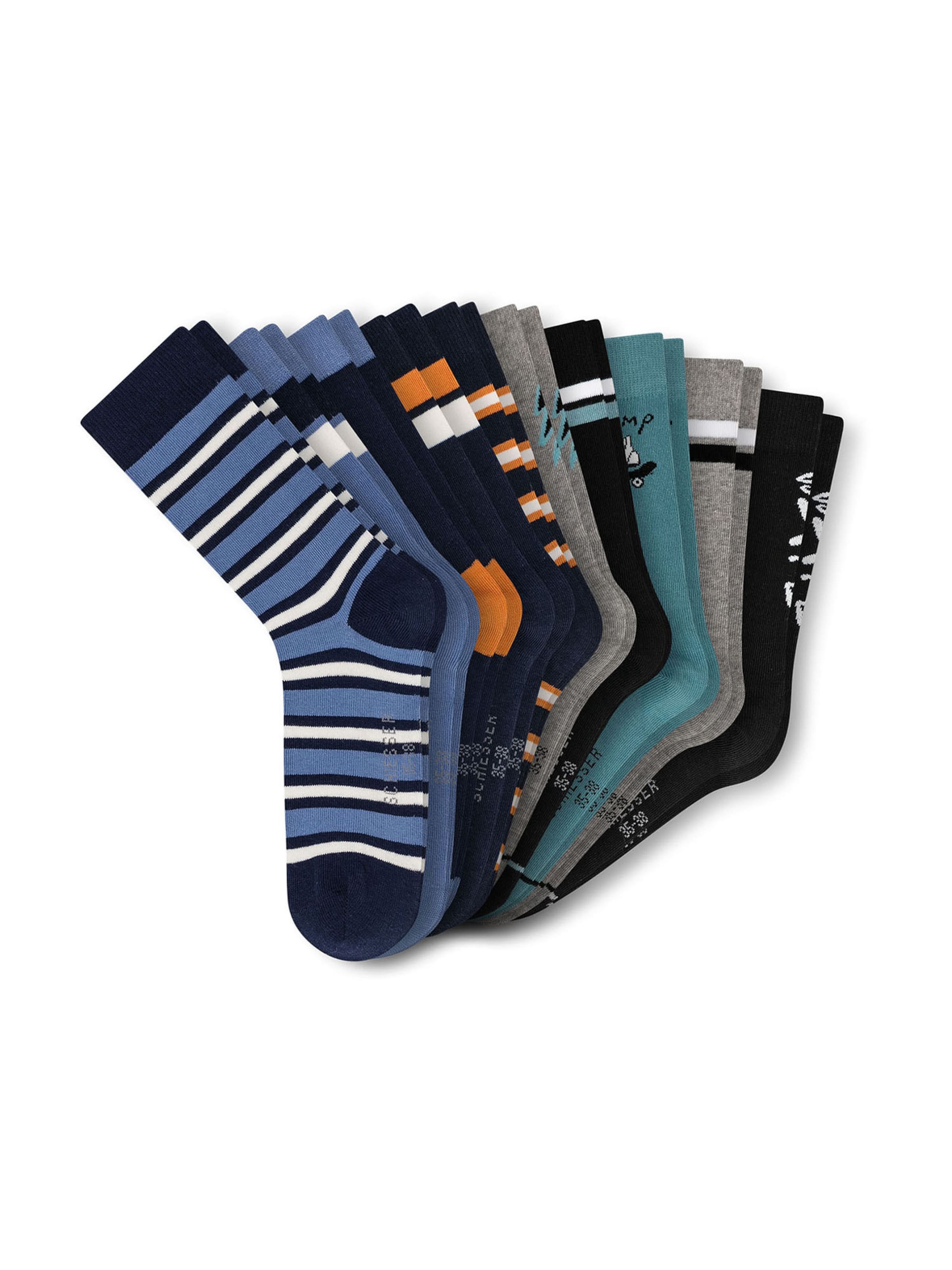 Chaussettes ' Legwear Teens ' SCHIESSER en mélange de couleurs : devant