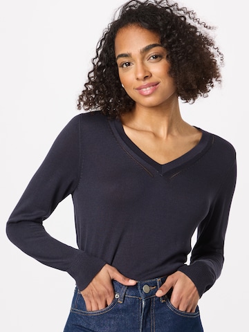 COMMA Sweater in Blue: front