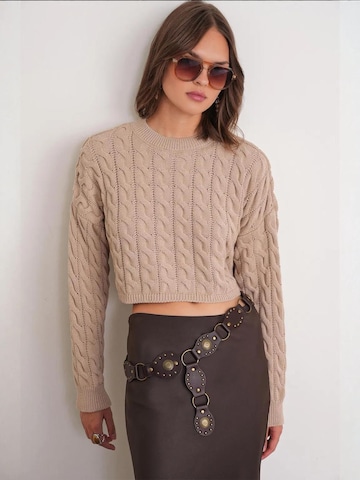 Pull-over MixRay en beige