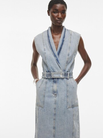 ROUGE EDIT Jurk in Blauw