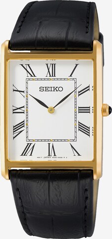 SEIKO Uhr in Schwarz: predná strana