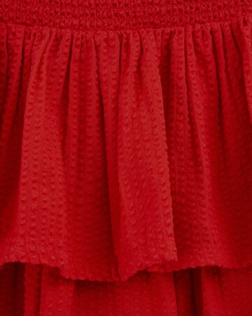 WE Fashion Skirt in Red