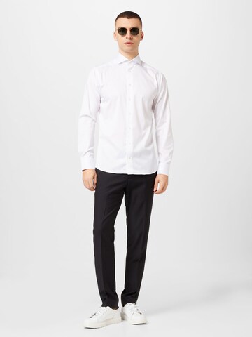 ETON Slim fit Zakelijk overhemd in Wit