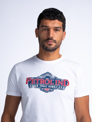 Tricou 'Mariner' de la Petrol Industries pe alb