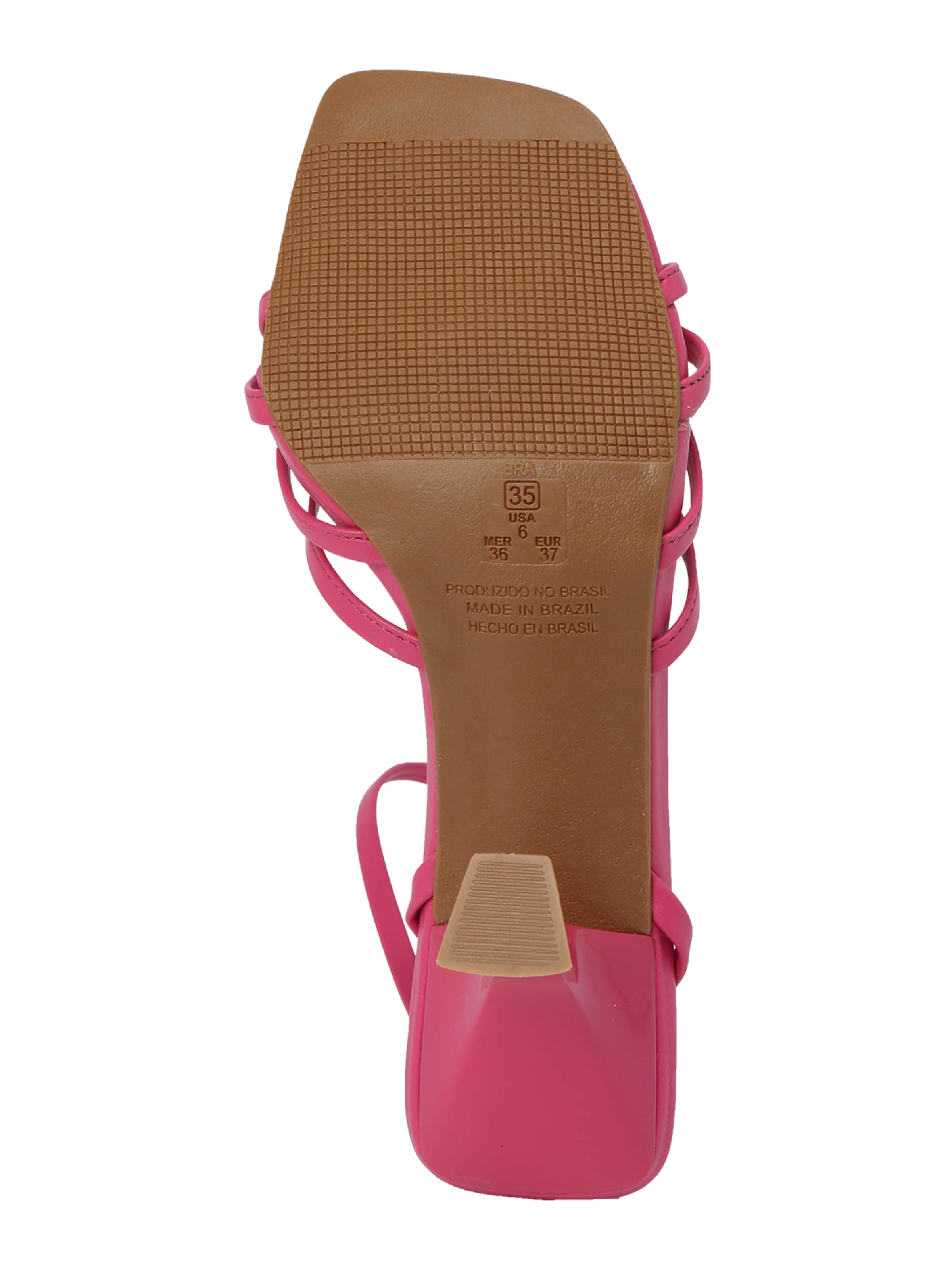 Oasis T-bar sandals in Pink