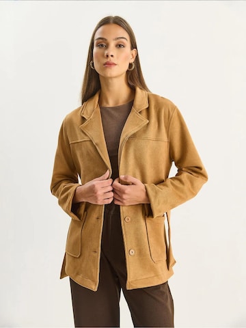 Bianco Lucci Tussenjas in Beige