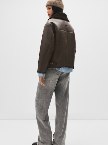 Pull&Bear Between-season jacket in Brown