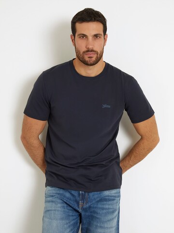 Maglietta di GUESS in blu: frontale