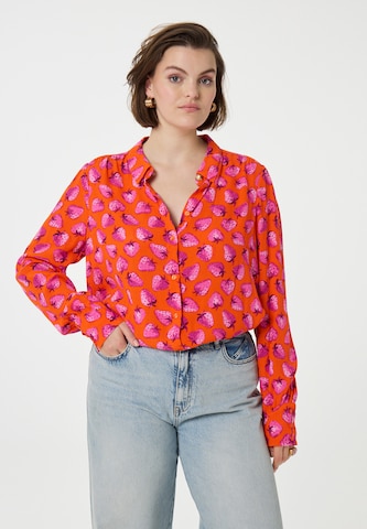 Fabienne Chapot Blouse in Orange: front