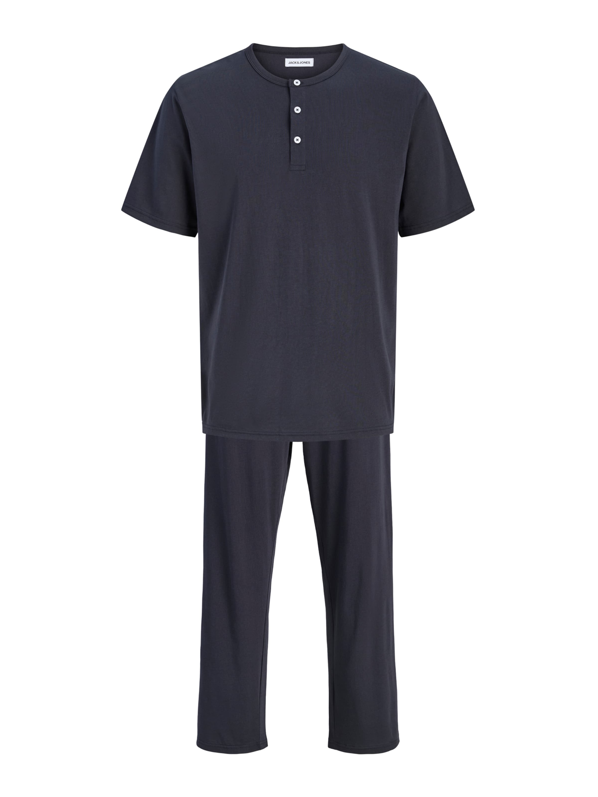 JACK & JONES Pyjamas lang 'JACOTTO' i blå: forside