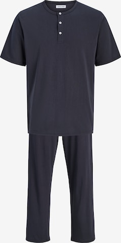 Pijama lungă 'JACOTTO' de la JACK & JONES pe albastru: față