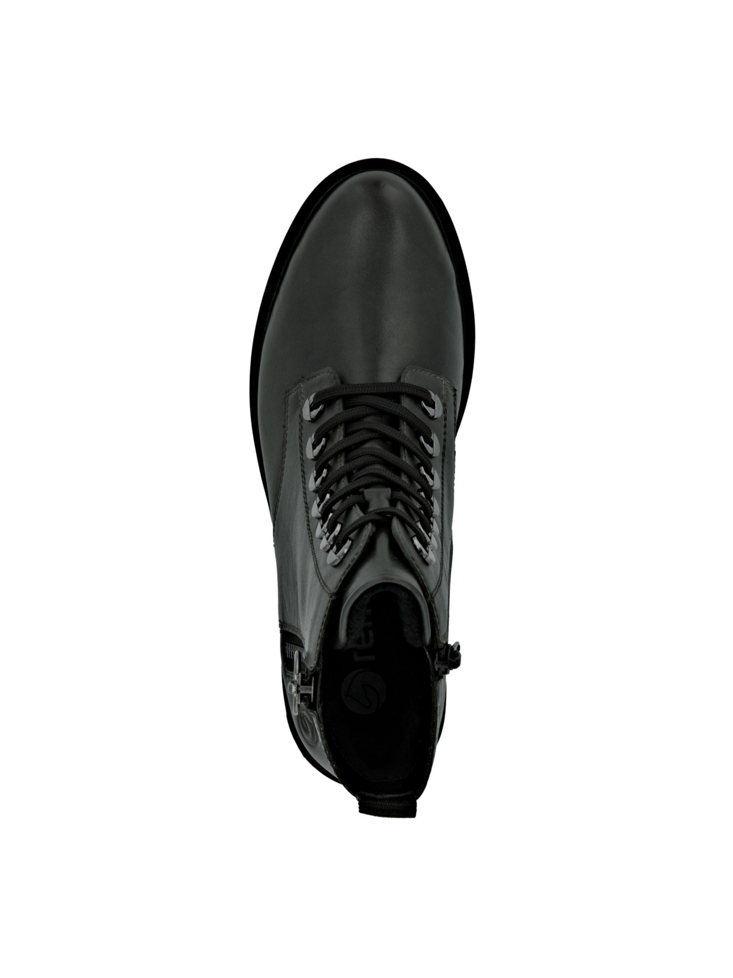 REMONTE Schnürstiefelette in Schwarz