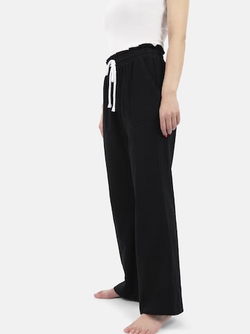 Squad the label Bootcut Broek in Zwart