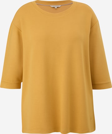 T-shirt TRIANGLE en jaune : devant