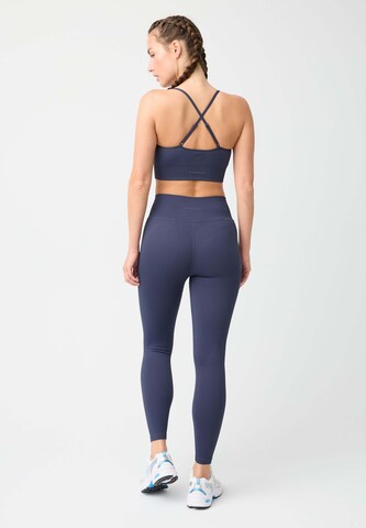 OCEANSAPART Skinny Sportbroek 'Maya' in Blauw