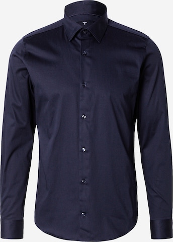 JOOP!Slim Fit Košulja 'Pit' - plava boja: prednji dio