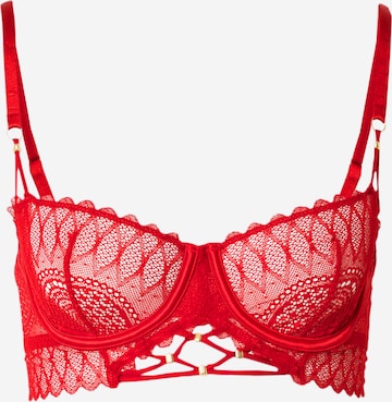 Balconnet Soutien-gorge 'INTENSE - N.9' ETAM en rouge : devant