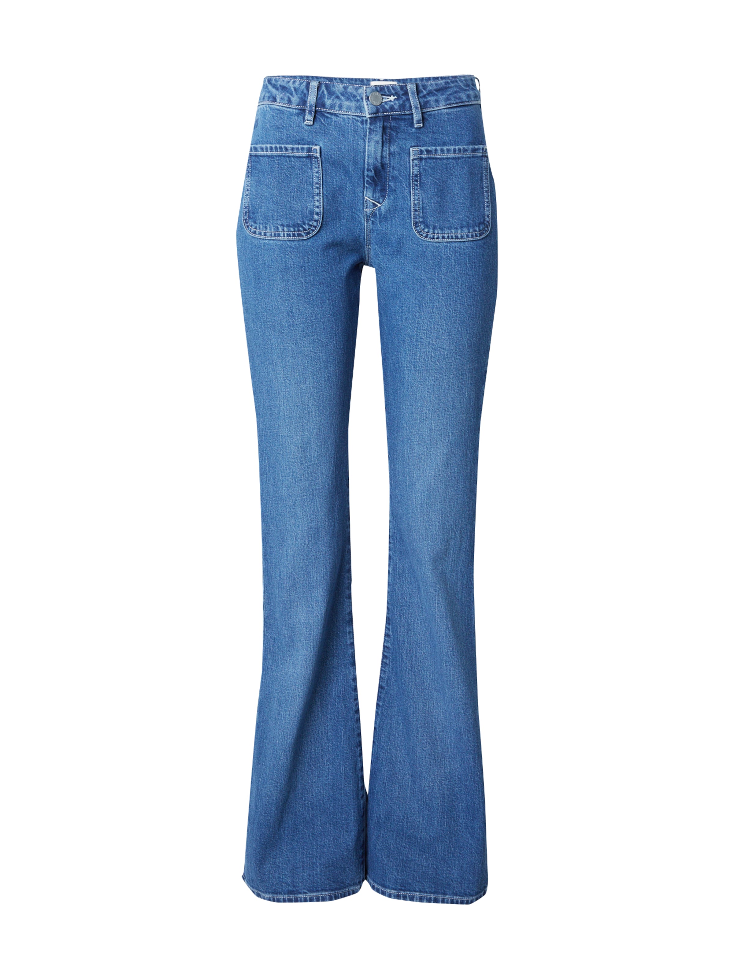 Dawn Flared Jeans 'SKY' in Blue: front