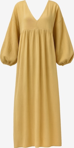 Robe Elara en beige : devant