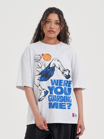 T-shirt AND1 en gris : devant
