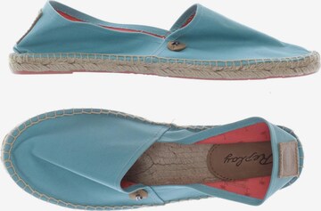 REPLAY Flats & Loafers in 40 in Blue: front