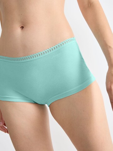 SLOGGI Panty ' Blue GO Crush ' in Green