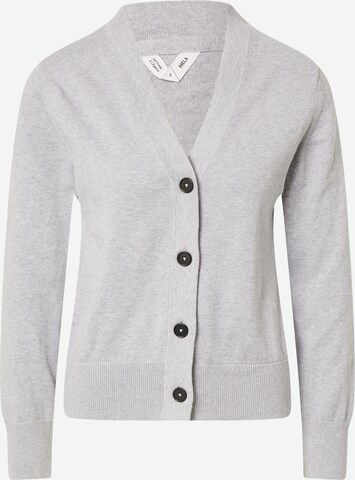 MELAWEAR Knit Cardigan 'SURINA' in Grey: front