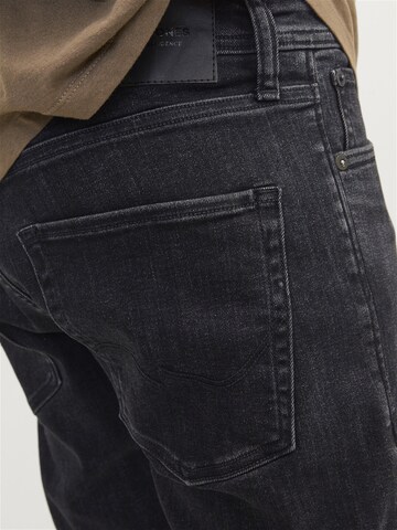 JACK & JONES Slimfit Jeans 'RICK ORIGINAL' in Zwart