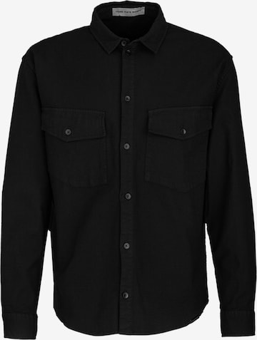 Young Poets Button Up Shirt 'Jeremiah' in Black: front