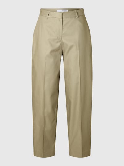 SELECTED FEMME Pantalon en kaki, Vue avec produit