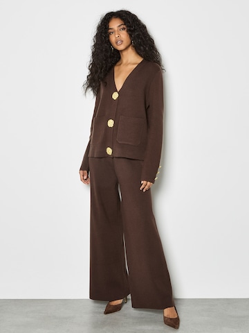 Cardigan Apricot en marron