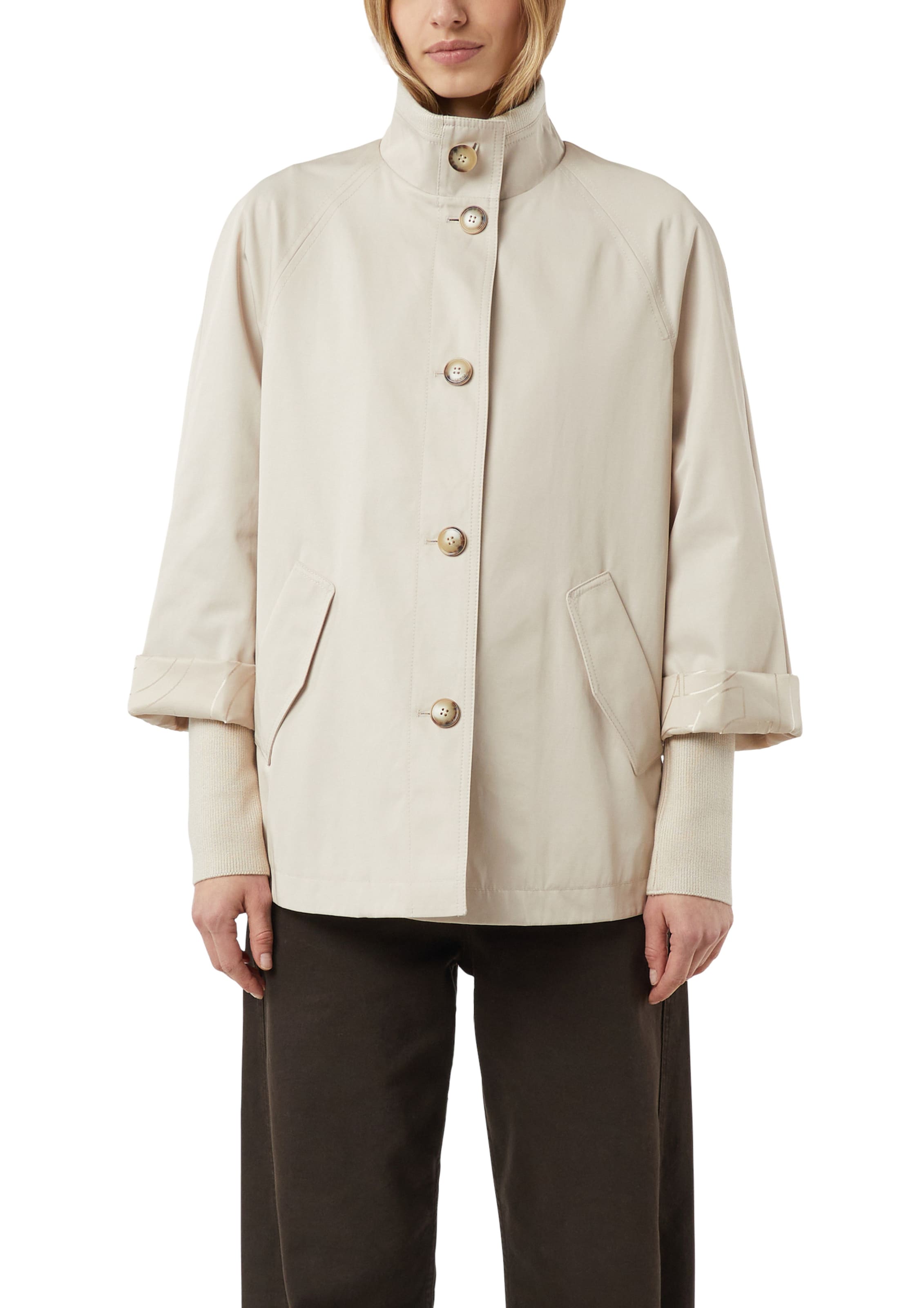 COMMA Between-Season Jacket in Beige: front