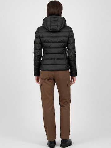 Blauer Winterjas 'Charme' in Zwart