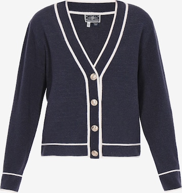 Cardigan DreiMaster Maritim en bleu : devant