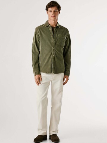 Coupe regular Chemise 'Clayton' Pepe Jeans en vert