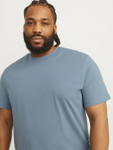 Jack & Jones Plus T-shirt 'JJEBradley' i blå