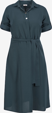 Robe-chemise 'SILVIA' Karko en vert : devant