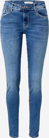 Mavi Skinny Jeans 'Adriana' in Blauw: voorkant