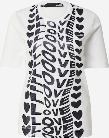 Love Moschino T-Shirt in Weiß: predná strana