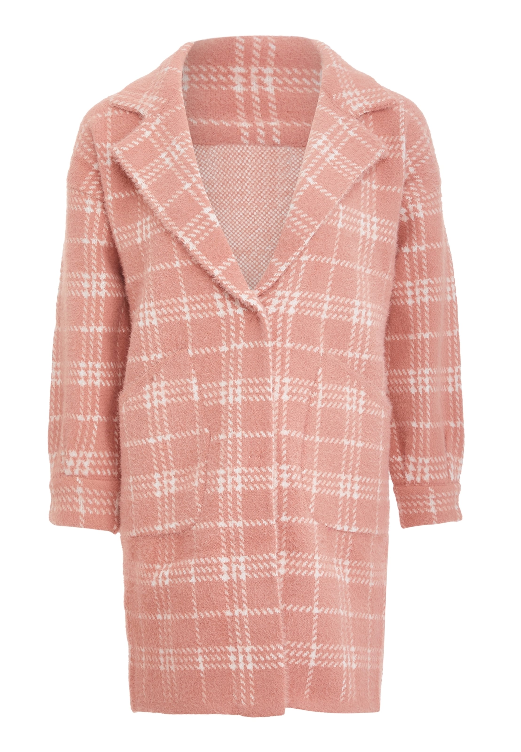 YASANNA Gebreid vest in Oranje: voorkant