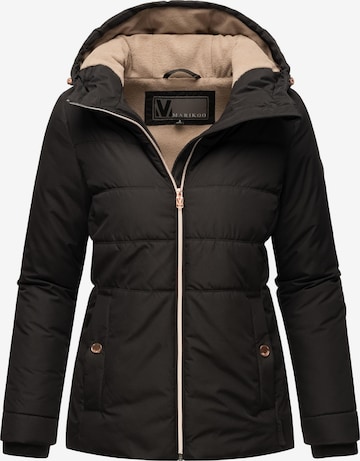Veste d’hiver 'Alemee 16' MARIKOO en noir : devant