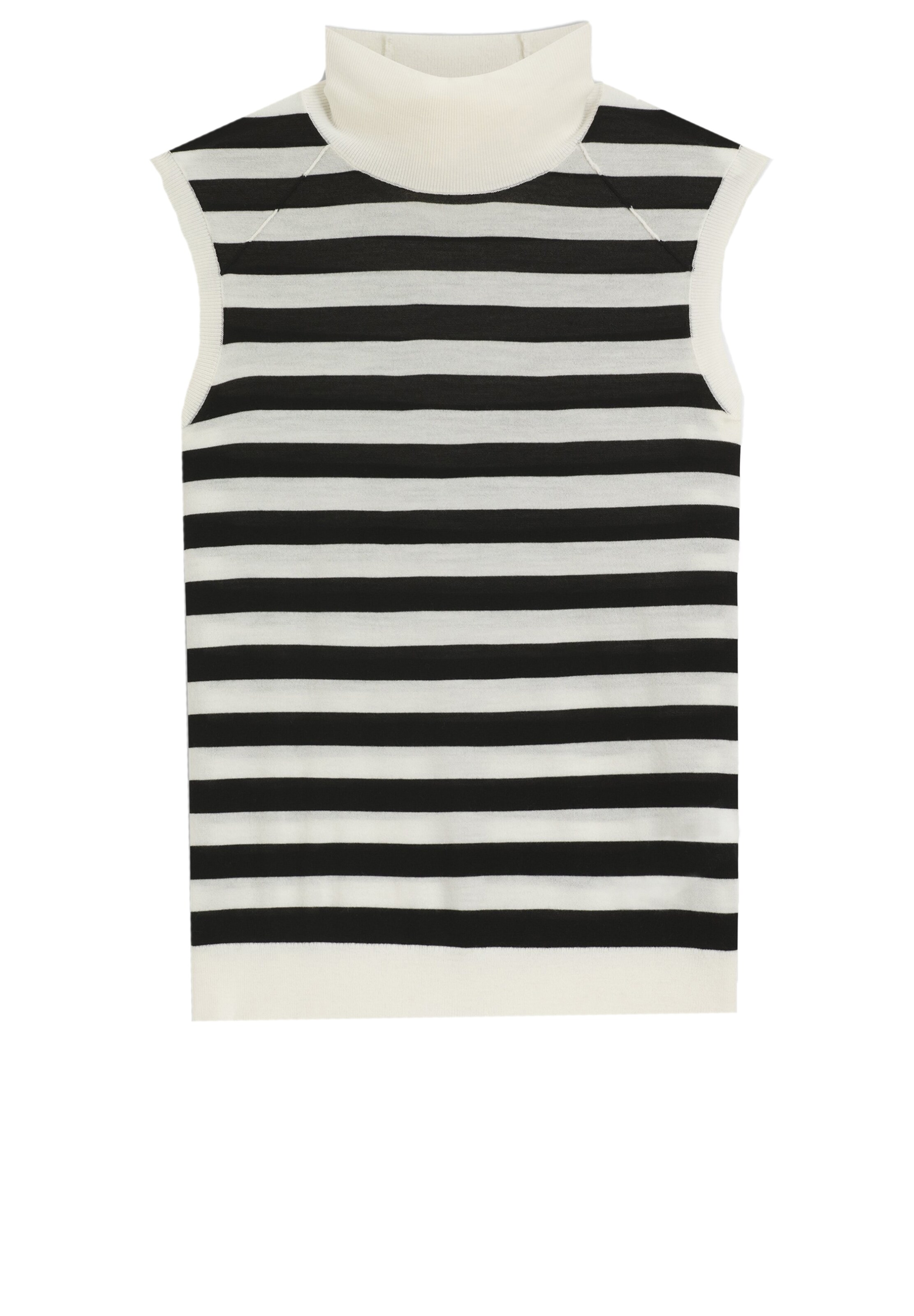 BOSS Top 'Fipini' in Black: front