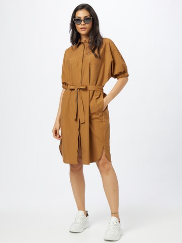 Soyaconcept Shirt Dress 'Netti' in Brown